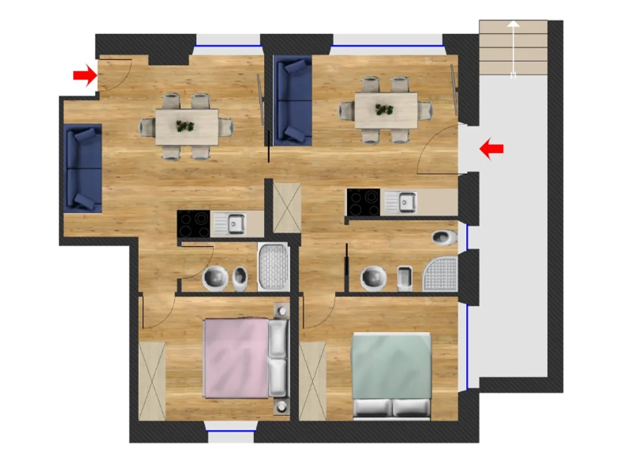 MAJA apt. 4-6 os.12