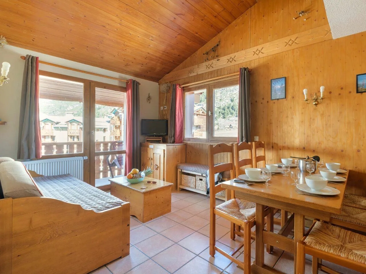 Balcons Le Haut apt. 2-7 os. (49m²)4