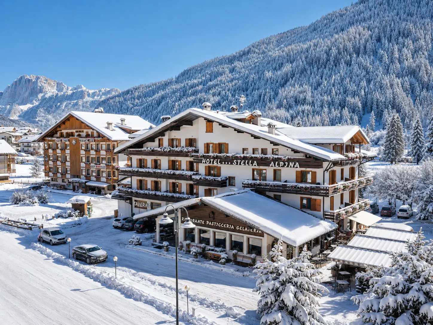Hotel Stella Alpina, Biała Szkoła Falcade 2027